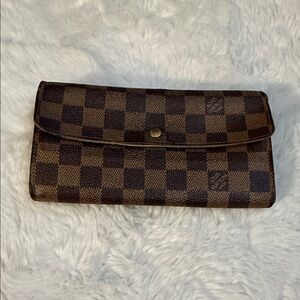 Louis Vuitton Brown Checkered Accessory